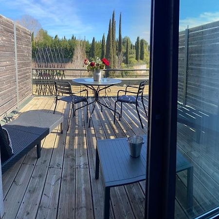 Éguilles Les Terrasses D'Aix - Studio Avec Grande Terrasse Priveeアパートホテル エクステリア 写真